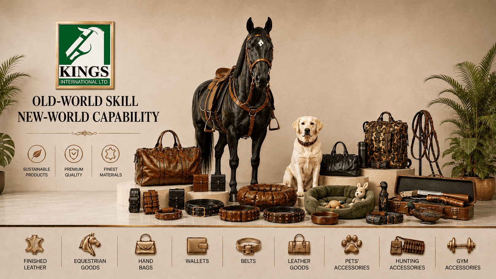 Kings International - where traditional craft meets modern technology